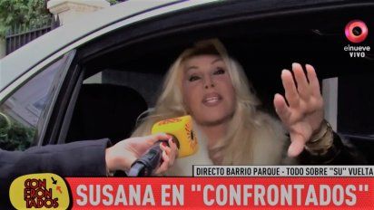 Susana Giménez graba para su vuelta a la TV: 