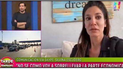 El llanto desesperado de Silvina Escudero por la crisis de la pandemia: dice que no tiene trabajo por el cierre de su escuela