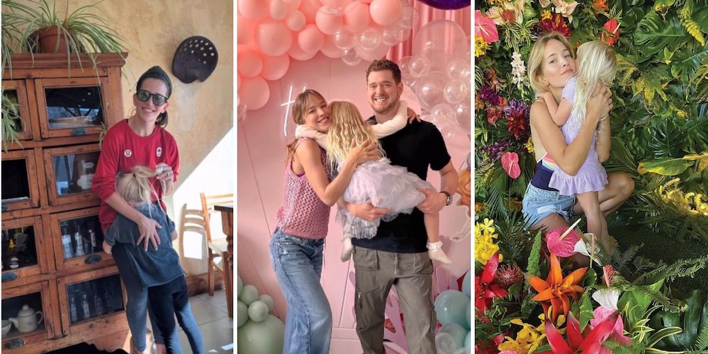 Luisana Lopilato y Michael Bublé celebraron el cumpleaños de su hija Vida con fiesta de sirenas
