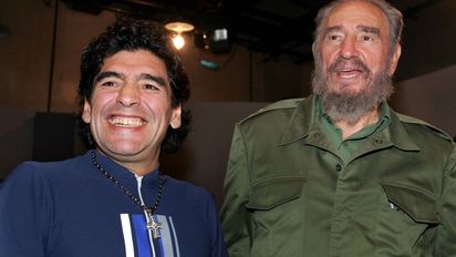 Novia de Diego Maradona habló de los favores de Fidel Castro