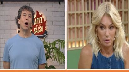 El pase entre Ariel Rodríguez Palacios y Yanina Latorre que le dio importantes números a 