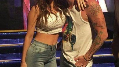 La infartante foto de El polaco y Barby Silenzi: 