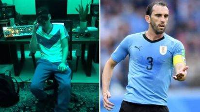¡de lujo! bizarrap anuncio el fichaje de diego godin por velez