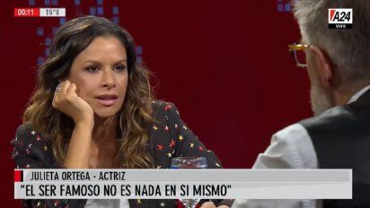 Fuertes declaraciones de Julieta Ortega: 