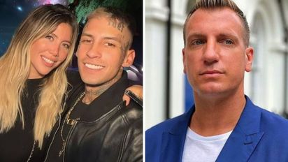 la viral foto del primer encuentro de maxi lopez y l-gante