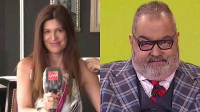 Ángel de Brito se sorprendió en vivo al darse cuenta que entrevistaba a la nueva novia de Jorge Lanata 