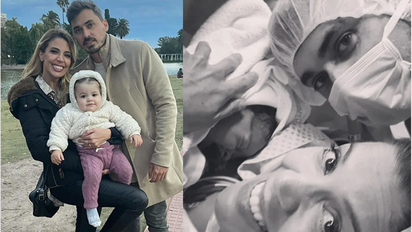 Virginia Gallardo celebró el primer año de su hija