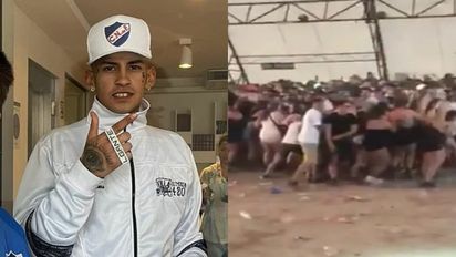 ¿Qué pasó en el show de L-Gante en Uruguay?