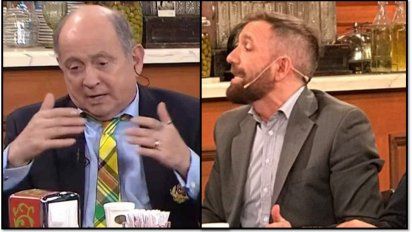 Tremendo cruce entre Chiche Gelblung y Pablo Duggan: 