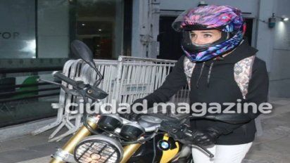 El look motoquero de Juana Viale que sorprendió a todos