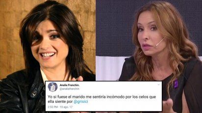 Furiosos tweets de Franchín contra Araceli: 