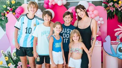 Nuevo look del hijo de Wanda Nara, desde Londres