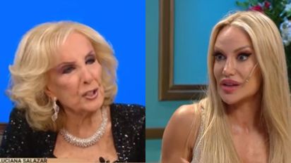 La picante pregunta de Mirtha Legrand a Luciana Salazar