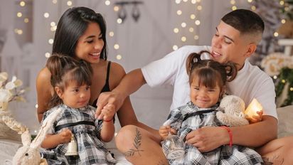 Daniela Celis: la influencer reemplazó el cuadro con Thiago Medina por una foto suya embarazada