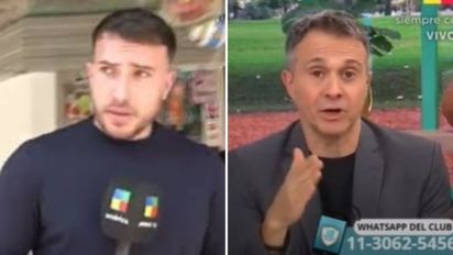 El mal momento que pasó Martín Salwe en un móvil durante el programa de Sergio Lapegüe