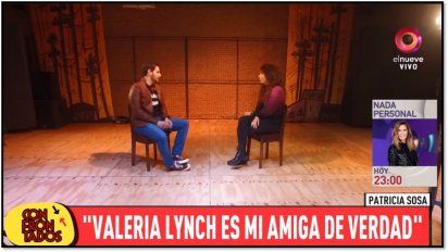 Patricia Sosa reveló detalles de su pelea y reconciliación con Valeria Lynch