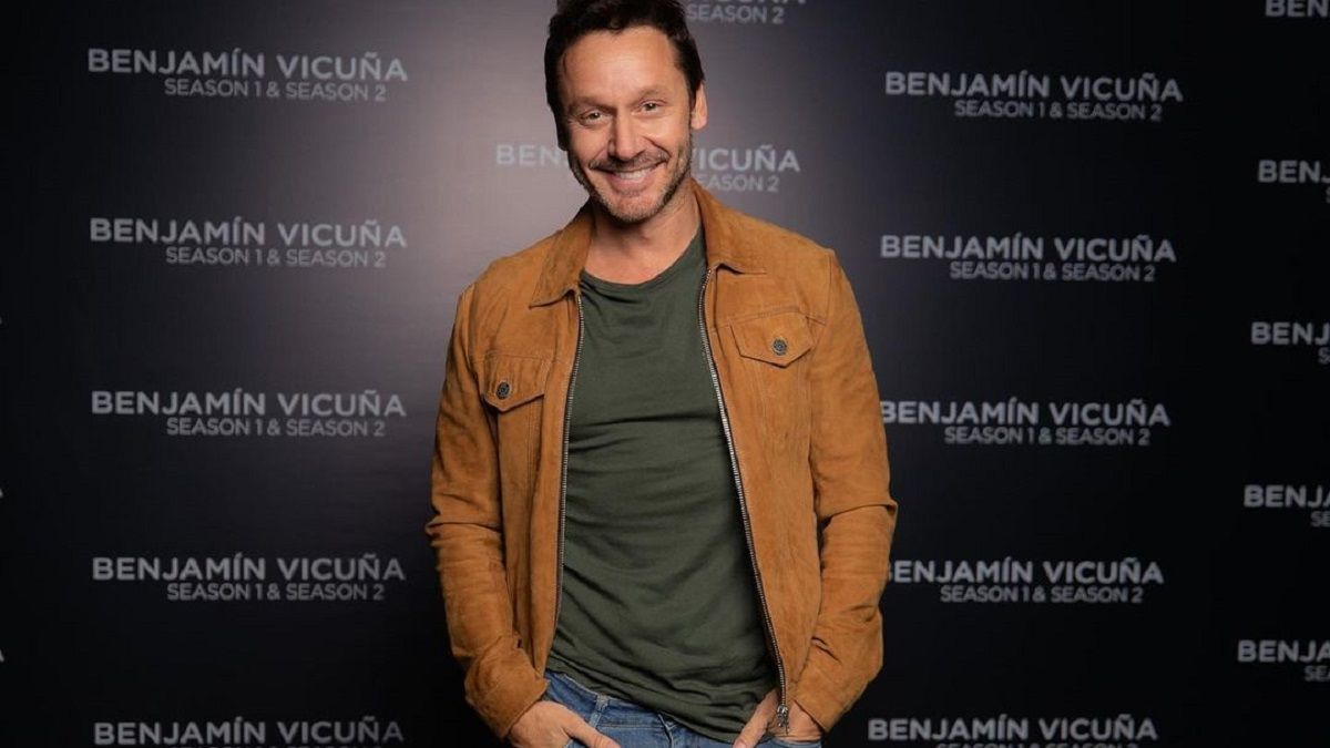 Benjamín Vicuña confirmó por qué vive en la Argentina