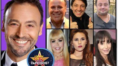 Quién sabe más de los famosos: Carna, Gonal, Cabito, Adriana Aguirre, Villarruel y Barby Silenzi
