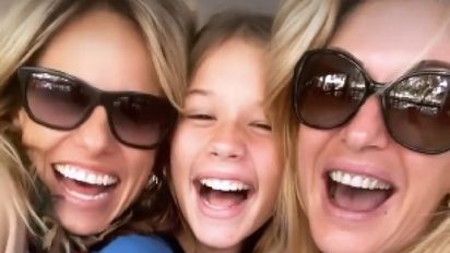 Yanina Latorre se encontró con Mariana Fabbiani y su hija en Miami