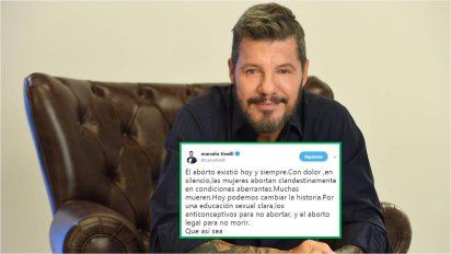 A dos días de la votación en Diputados, y en medio del debate, Tinelli se pronunció sobre el aborto