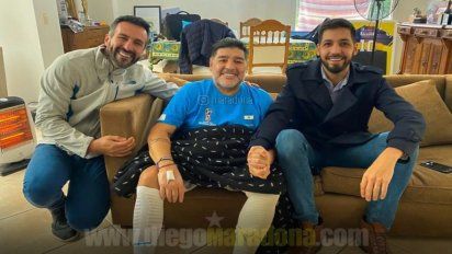 Diego Maradona continuó con su plan de entrenamientos