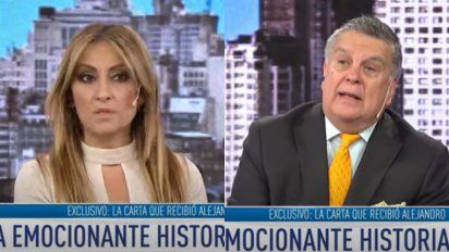 El cruce en vivo de Luis Ventura y Marcela Tauro