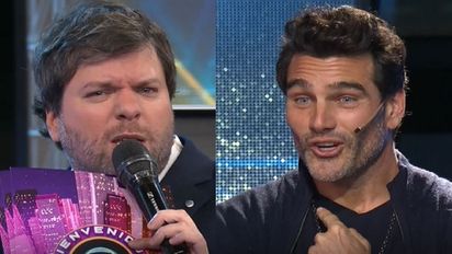 Guido Kaczka y Hernán Drago se cruzaron en Bienvenidos a bordo