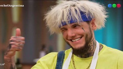 Alex Caniggia se refirió a sus compañeros de Masterchef Celebrity 2 como 