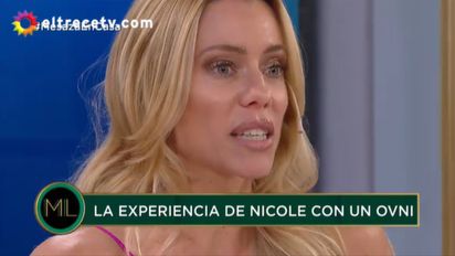 Nicole Neumann recordó cuando siguió un ovni