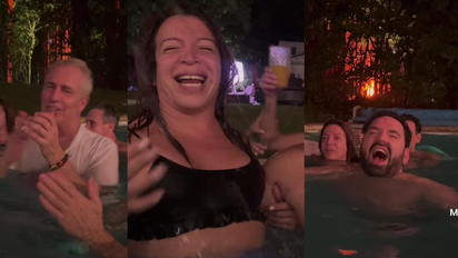 Con Marley y Damián Betular: así terminó el divertido ensayo de boda de Lizy Tagliani 