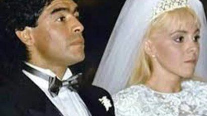 Así fue el casamiento de Maradona  y Claudia en el Luna Park