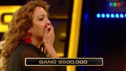 Lizy Tagliani se quebró luego que un participante ganara 500 mil pesos