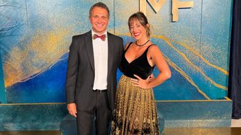 Sergio Lapegüe celebra el nacimiento de su nieta Delfina