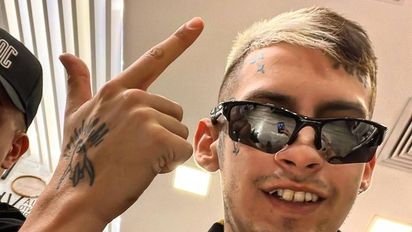 ¡Insólito! L-Gante dio una nota mientras trotaba y habló de la perimetral