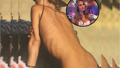 Hot y esquelética: la espalda de Pampita dice mucho sobre ella