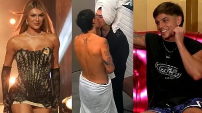 Franco Zunino y Nenu López: el beso apasionado en el baño de Gran Hermano que desató la tensión