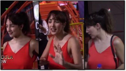El video del ataque de furia de Thelma Fardín, la chica que denunció por violacion a Darthés