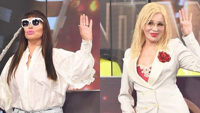 ¿Trapitos al sol? Moria Casán incomodó a Nacha Guevara en el Cantando: 