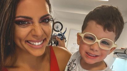 Belu Lucius vivió horas de angustia por la operación de su hijo de dos años