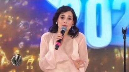 Flor Torrente se emocionó en su performance del Cantando 2020