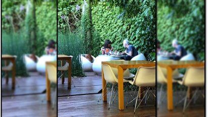 Anamá Ferreira y Andy se encontraron esta tarde a limar asperezas