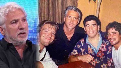 Laura Cibilla entró disfrazada a ver a Maradona en la Suizo 