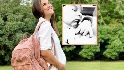Nació el hijo de Luli Fernández: mirá el extraño nombre que eligió para su bebé