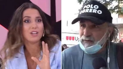 Cinthia Fernández tuvo un segundo round con el dirigente Eduardo Belliboni