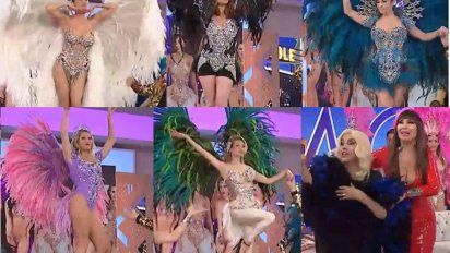 Viciconte, Papaleo, Kámpfer y las Incorrectas de Moria se pusieron las plumas y fueron vedettes por un día