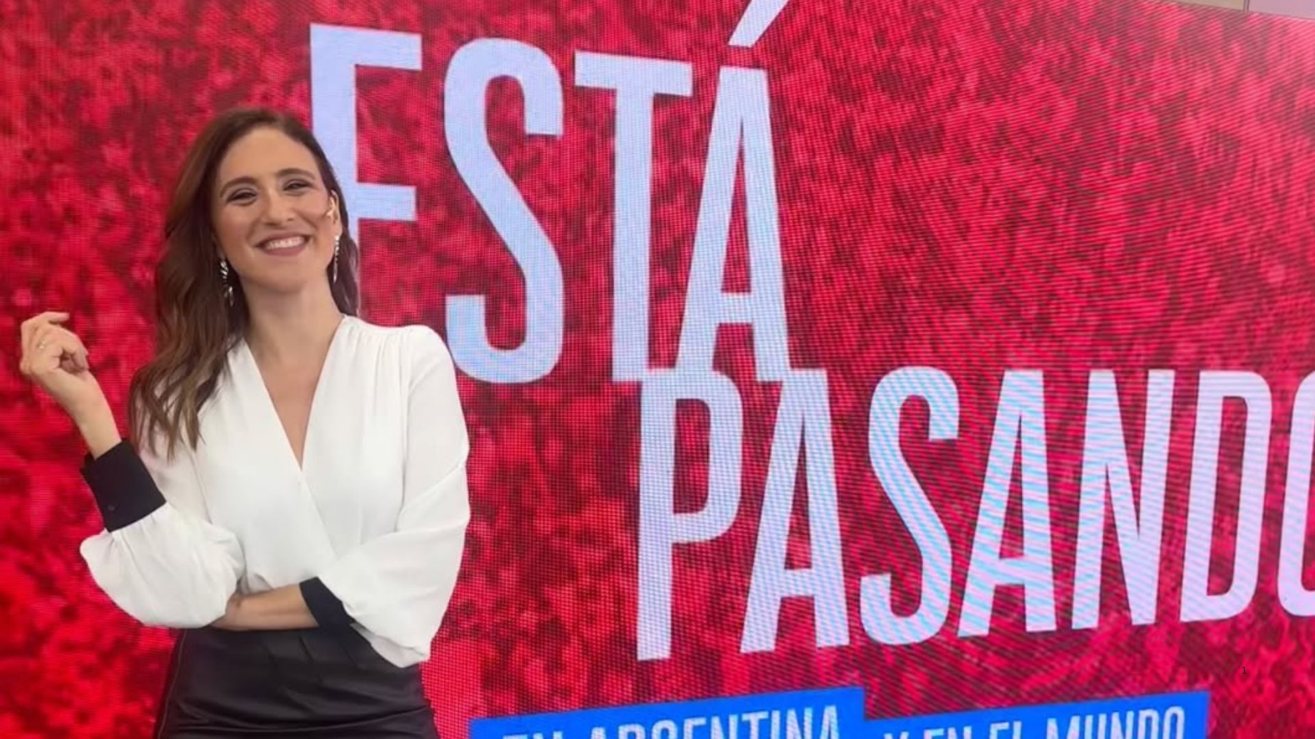 Por qué Carolina Amoroso no estuvo esta tarde en el noticiero de TN