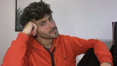 Lizardo Ponce en una pijama party con Laurita Fernández y Ángel de Brito