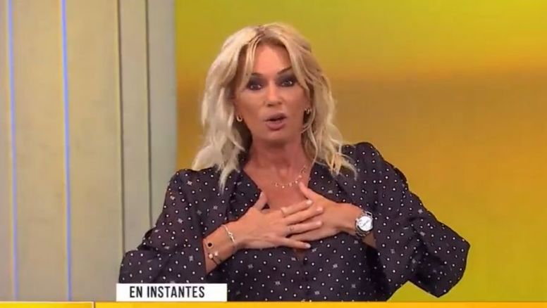 Yanina Latorre y un palito a Beto Casella antes de su debut