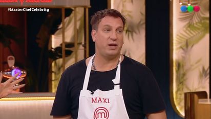 Emoción en Masterchef Celebrity: el especial regalo que recibió Maxi López antes de ausentarse del reality
