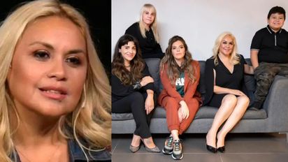 Verónica Ojeda habló de la foto junto a Claudia Villafañe, Dalma y Gianinna Maradona